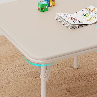 Kids Folding Table and Chair Set of 3