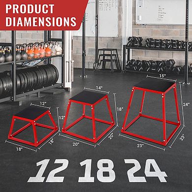 Adjustable Plyometric Jump Box Kit