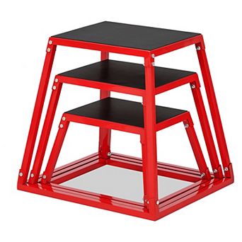 Plyometric Box Set Non-Slip Rubber Top