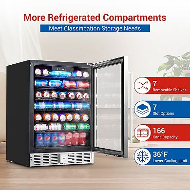 24 in Beverage Refrigerator