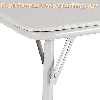 Folding Card Table and Chair Set of 5