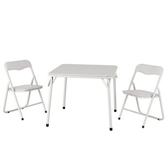 Kids Folding Table and Chairs Set of 3