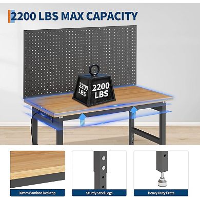 Adjustable Heavy Duty Workbench