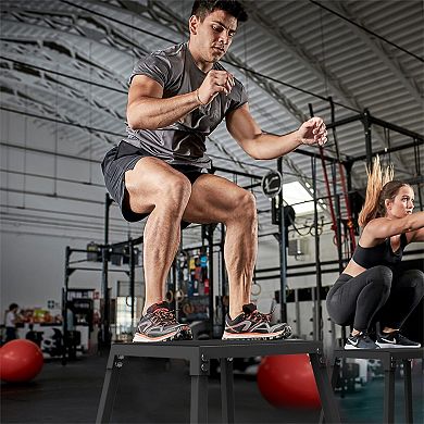 Plyometric Jump Box Set (12, 18, 24, 30 Inch)