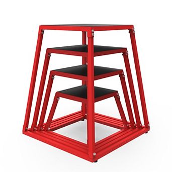 Plyometric Jump Box Set (12, 18, 24, 30 Inch)