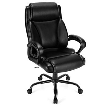 Big and Tall Office Chair 400 Lb Capacity Adjustable High Back Executive Chair
