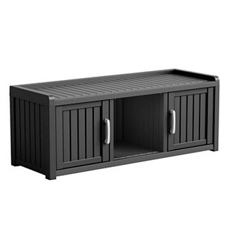 120 Gallon Shoe Storage Cabinet with 3 Doors