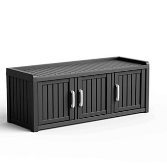 120 Gallon Shoe Storage Cabinet with 2 Doors
