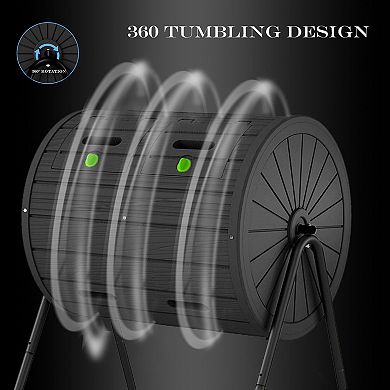 Black Home-use Composter