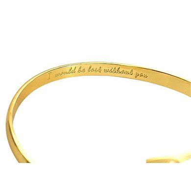 Friendship Bracelets, Infinity Bracelets, Best Friend Bracelets, Engraved Bracelets I would be lost