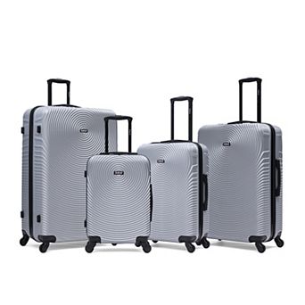 Dukap Inception 4 pc Lightweight Hardside Spinner Luggage Set