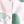 Light Pink Green Palm