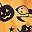 Orange Halloween Print