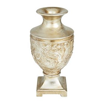Stella & Eve Polystone Carved Decorative Vase Table Decor