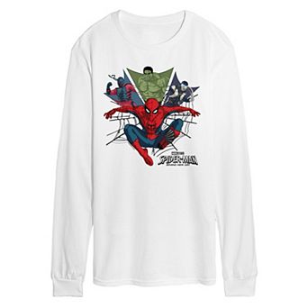 Men's Spider-Man Brand New Day Graphic Long Sleeve Graphic Tee