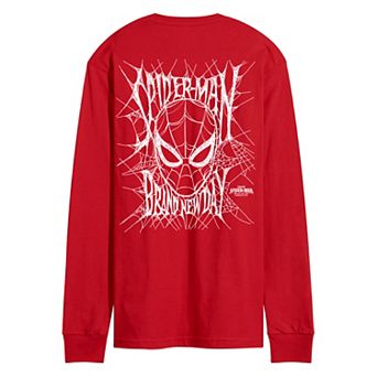 Men's Spider-Man Brand New Day Long Sleeve Graphic Tee
