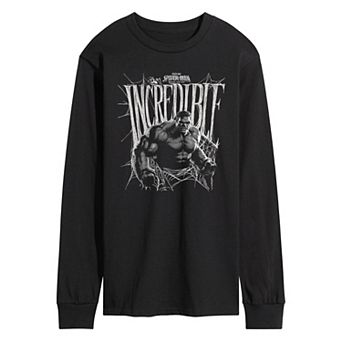 Men's Spider-Man Brand New Day Incredible Hulk Long Sleeve Graphic Tee