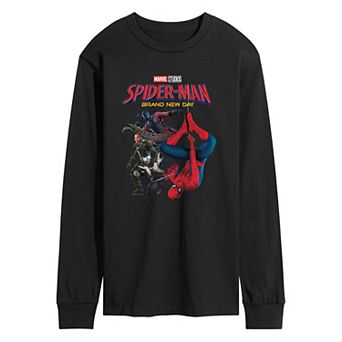 Men's Spider-Man Brand New Day Long Sleeve Graphic Tee