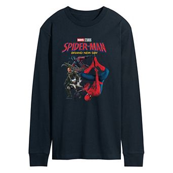 Men's Spider-Man Brand New Day Long Sleeve Graphic Tee
