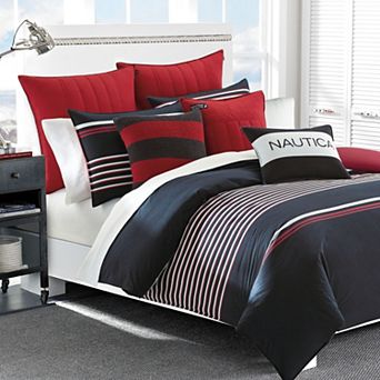 Nautica Mineola Duvet Cover Set with Shams
