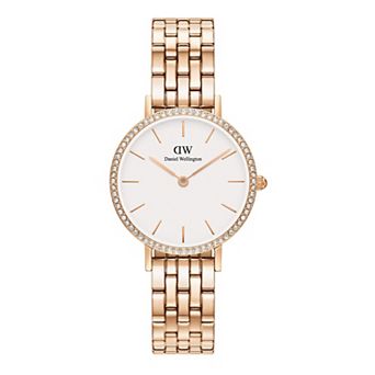 Daniel Wellington Women's 28 mm Crystal Bezel Stainless Steel Bracelet Watch - DW00100666