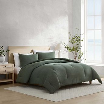 Nautica Herringbone Chenille Duvet Cover Set with Shams