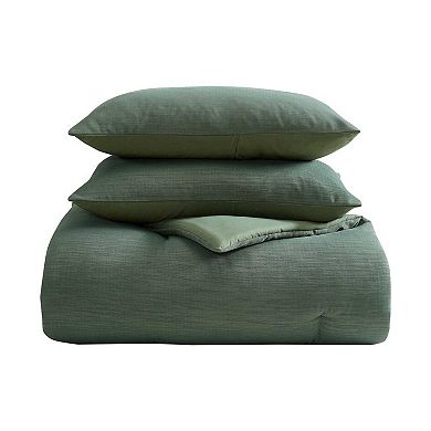 Nautica Herringbone Chenille Duvet Cover Set with Shams