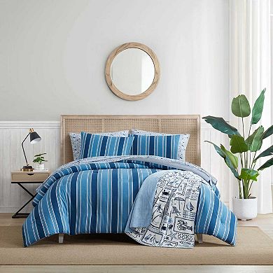 Nautica Gilpin Stripe Comforter Set with Shams