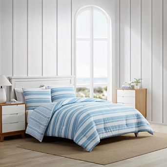 Nautica Riverside Stripe Comforter Set with Shams