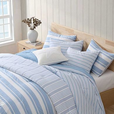 Nautica Riverside Stripe Comforter Set with Shams
