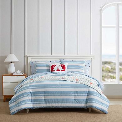Nautica Riverside Stripe Comforter Set with Shams