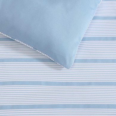 Nautica Chambray Waves Comforter Set with Shams