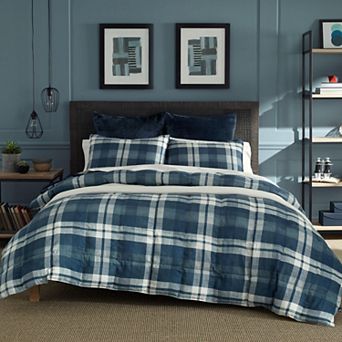 Nautica Crossview Plaid Comforter Set