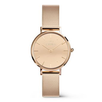 Daniel Wellington Women's 28 mm Reflective Dial Stainless Steel Mesh Watch - DW0010079