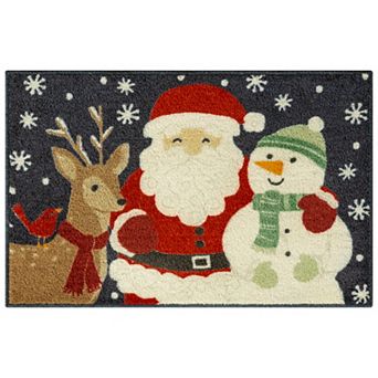 St. Nicholas Square® Holiday Santa & Friends Rug