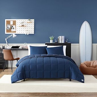 Nautica Longdale Solid Stripe Comforter Set with Shams