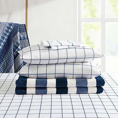 Nautica Longdale Solid Stripe Comforter Set with Shams