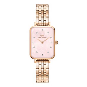 Daniel Wellington Women's Quadro 20 mm Lumine Stainless Steel Bracelet Watch - DW00100621