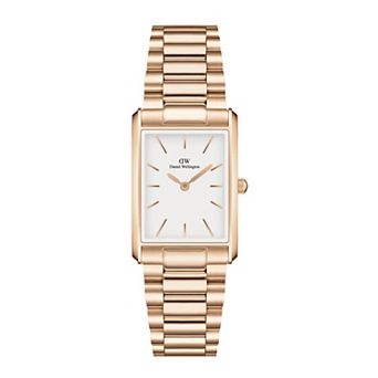 Daniel Wellington Women's Rectangular 22 mm Stainless Steel Bracelet Watch - DW00100699