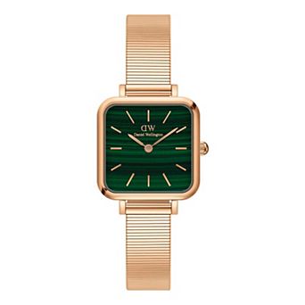 Daniel Wellington Women's Quadro 22 mm Stainless Steel Wired Mesh Watch - DW001005