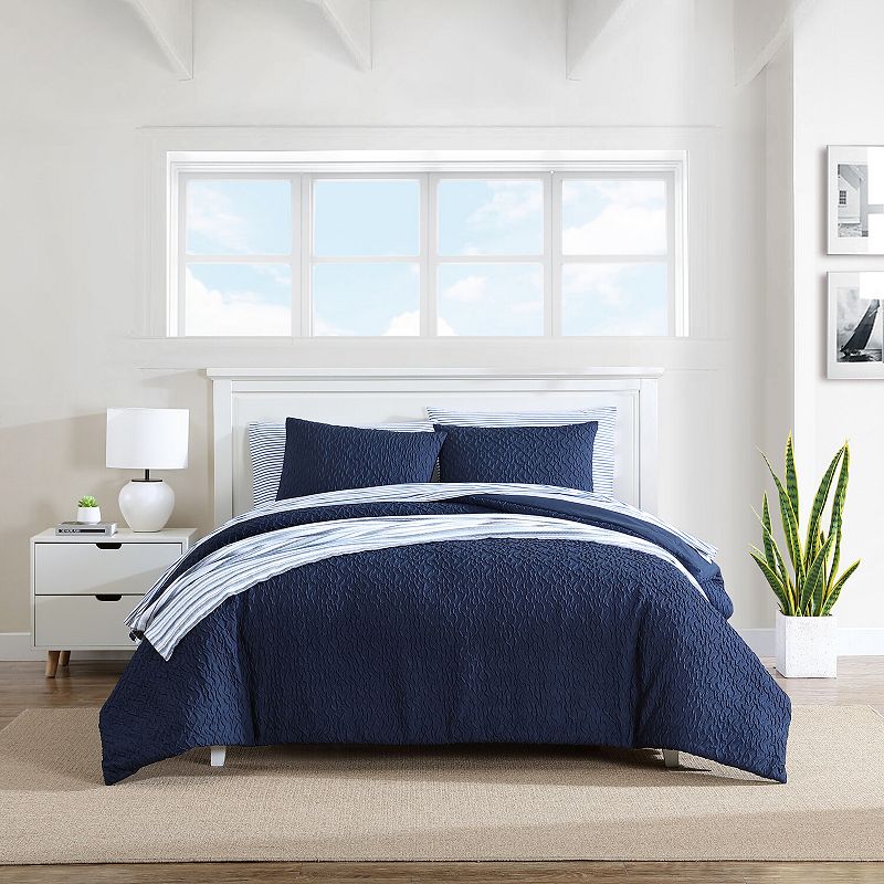 UPC 883893843400 product image for Nautica Point Harbor Comforter Set with Shams, Blue | upcitemdb.com