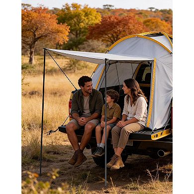 Truck Bed Tent - Quick Setup, Waterproof, Sealed Floor, Fits Pickups, Camping Gear