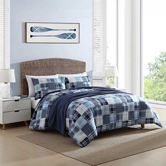 Nautica Mason Patchwork Comforter Set with Shams