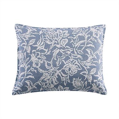 Nautica Floral Print Duvet Cover Set with Shams