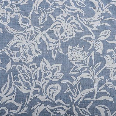 Nautica Floral Print Duvet Cover Set with Shams