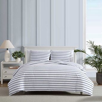 Nautica Brenton Stripe Duvet Cover Set with Shams