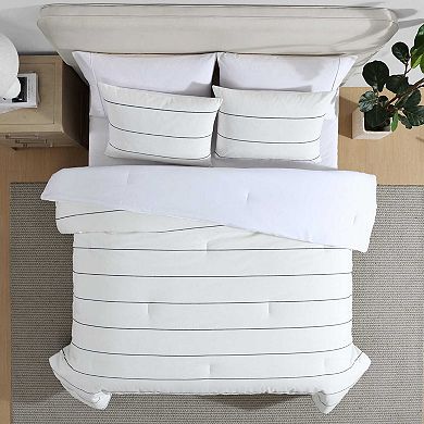 Nautica Naval Stripe Duvet Cover Set with Shams
