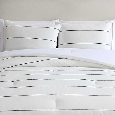 Nautica Naval Stripe Duvet Cover Set with Shams