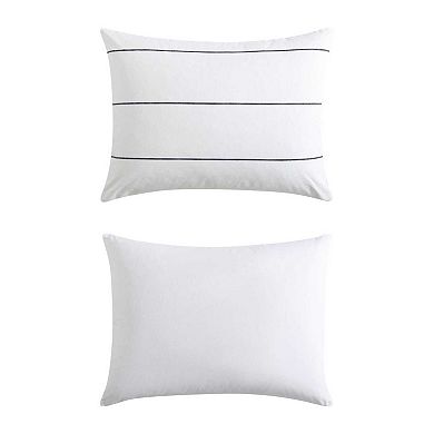 Nautica Naval Stripe Duvet Cover Set with Shams