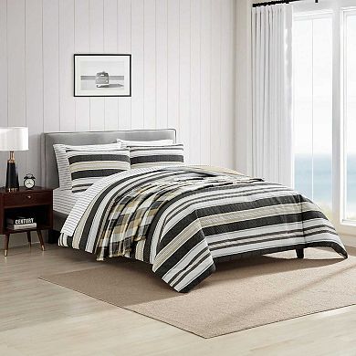 Nautica Prospect Harbor 8-Piece Comforter Bonus Bed Set with Shams